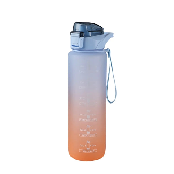 33oz Water Bottle with Motivational Time Marker