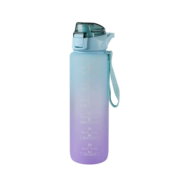 33oz Water Bottle with Motivational Time Marker
