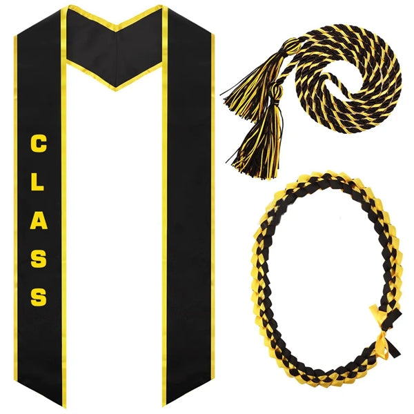 Graduation Stoles Ribbon Lei and honor Cord