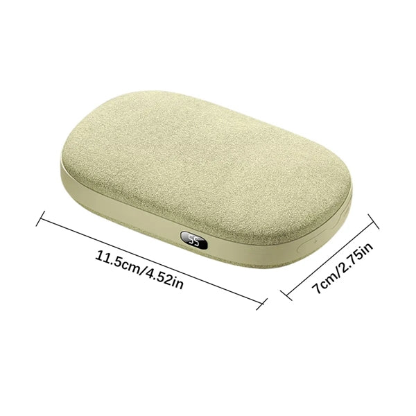 6000mAh Rechargeable 2-in-1 Hand Warmer And Power bank