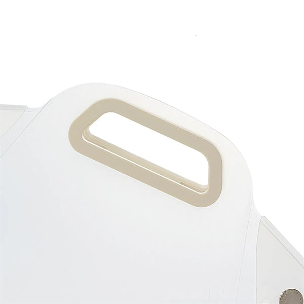 Portable File Folder With Snap Button