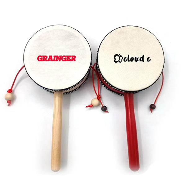 Drum-Shaped Rattle