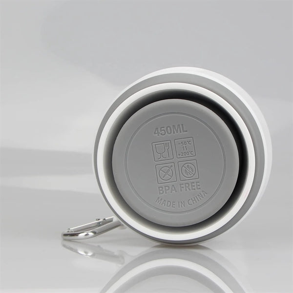 Collapsible Camping Cup With Straw