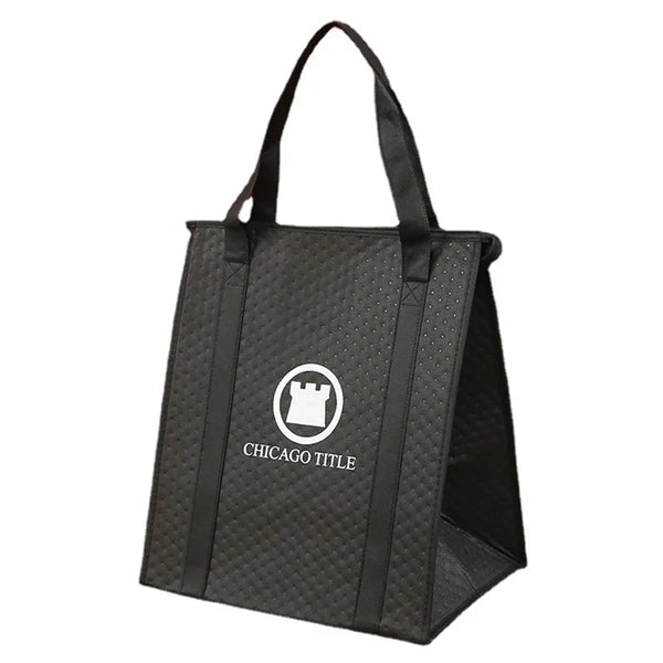 Insulated Grocery Cool Lunch Tote Bag