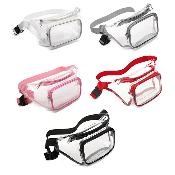 PVC Transparent Fanny Bag