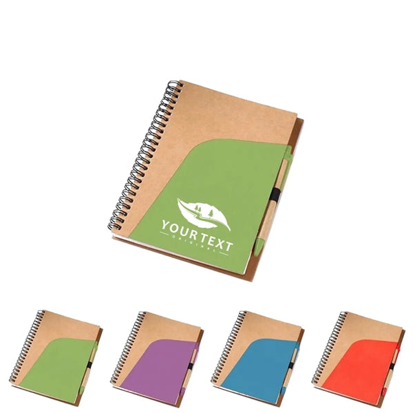 Spiral Notebook With Pen