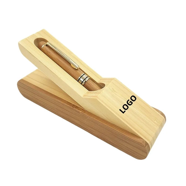 Bamboo Pen Set with Case