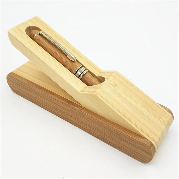 Bamboo Pen Set with Case