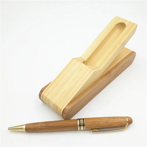 Bamboo Pen Set with Case