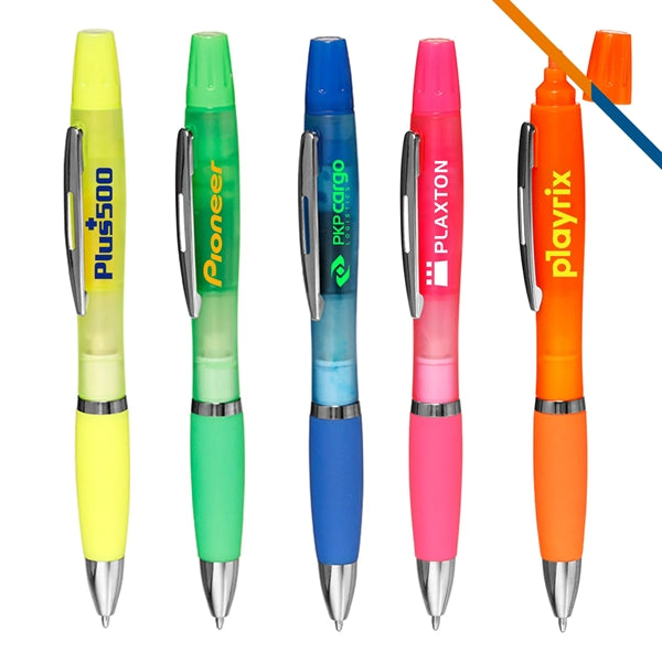 Hentty 2in1 Highlighter Ballpoint Pen