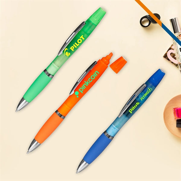 Hentty 2in1 Highlighter Ballpoint Pen