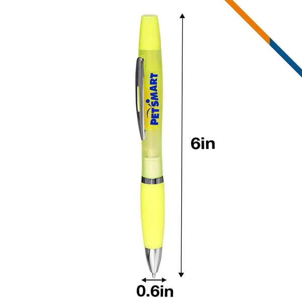 Hentty 2in1 Highlighter Ballpoint Pen