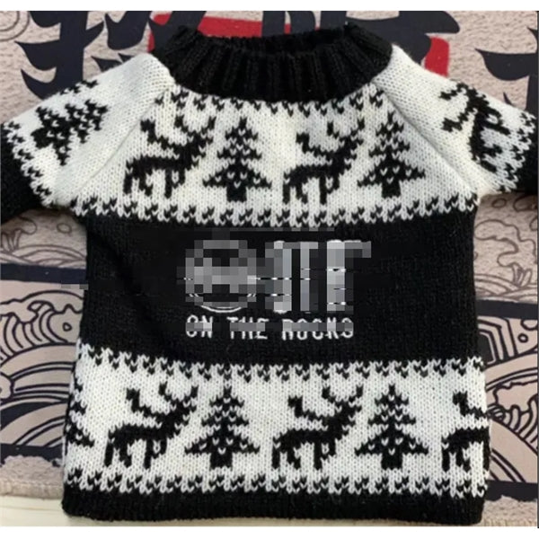 Vodka Whisker Wine Bottle Sweater