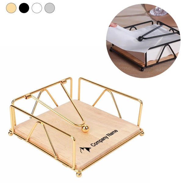 Wooden Paper Towel Holder