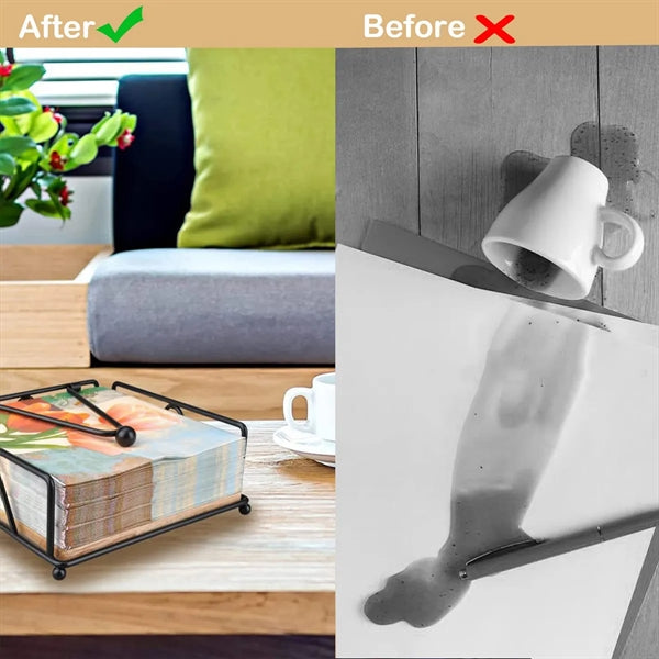 Wooden Paper Towel Holder