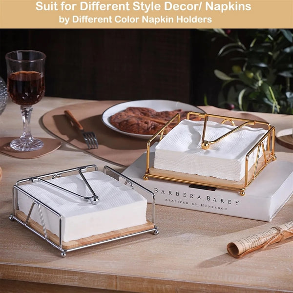 Wooden Paper Towel Holder