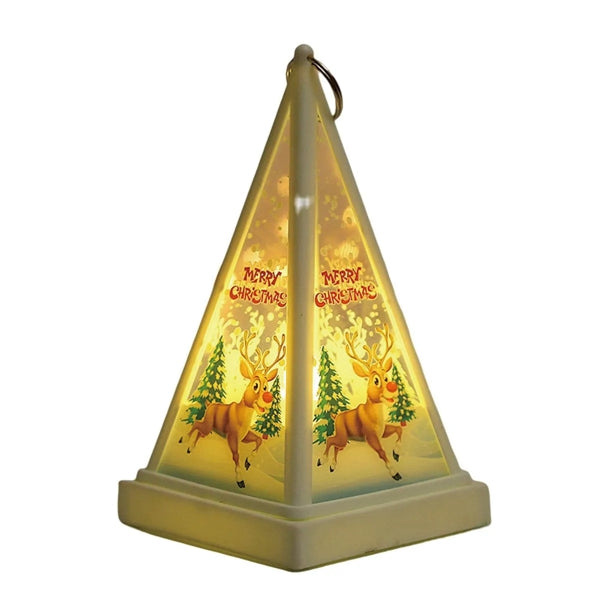 Christmas Snowman Lantern