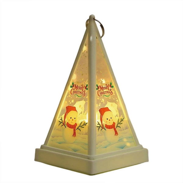 Christmas Snowman Lantern