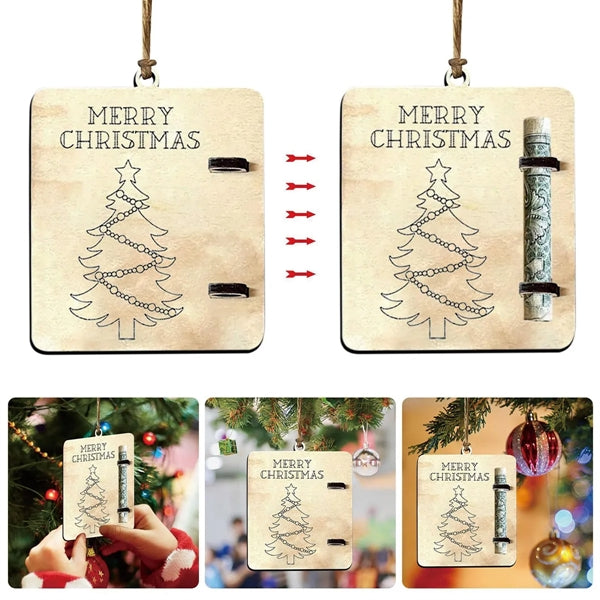 Christmas Ornaments Money Holder