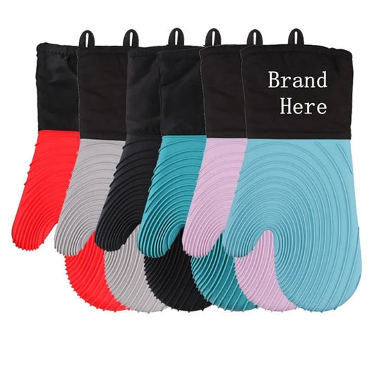 Single Silicone Insulated Oven Gloves