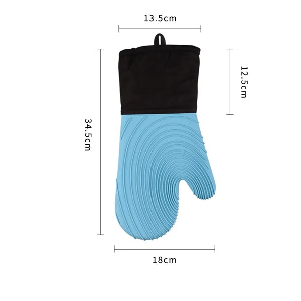 Single Silicone Insulated Oven Gloves