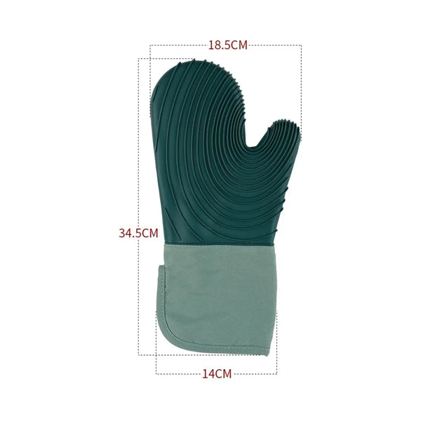 Single Silicone Insulated Oven Gloves