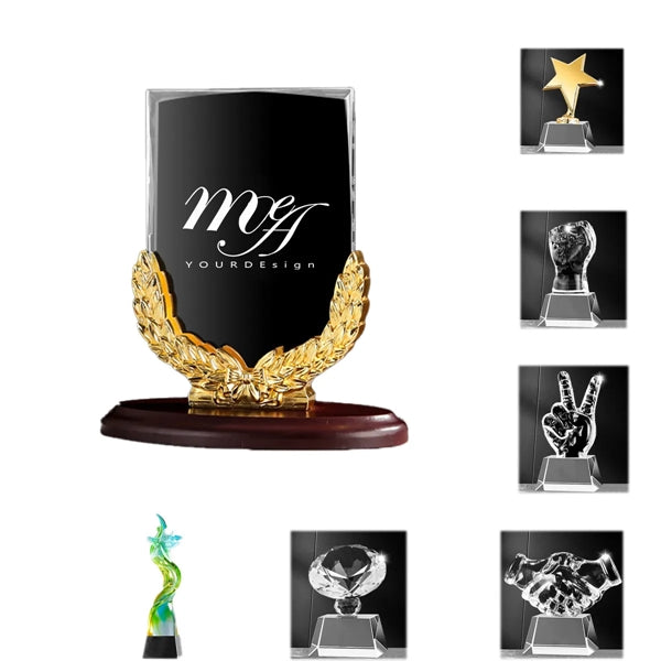 Various Types Awards Personalize Trophy