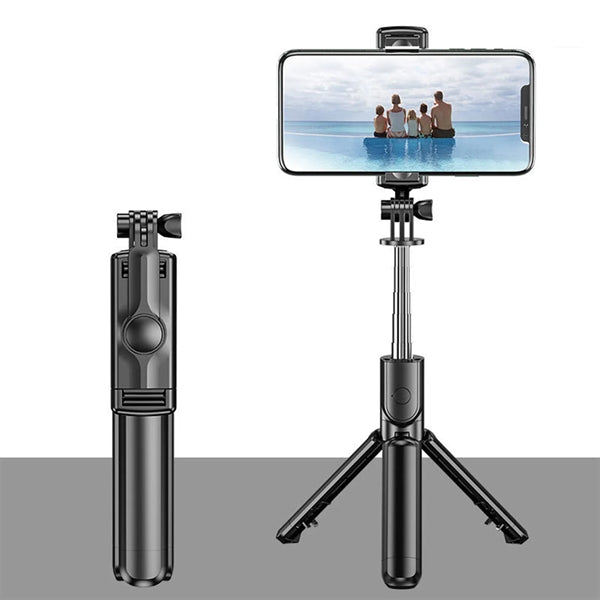 Tripod Stand Selfie Stick with Bluetooth Remote