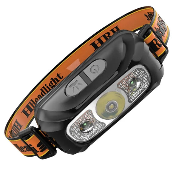 Strong light night running small headlights