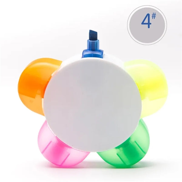5pcs Petals Highlighters