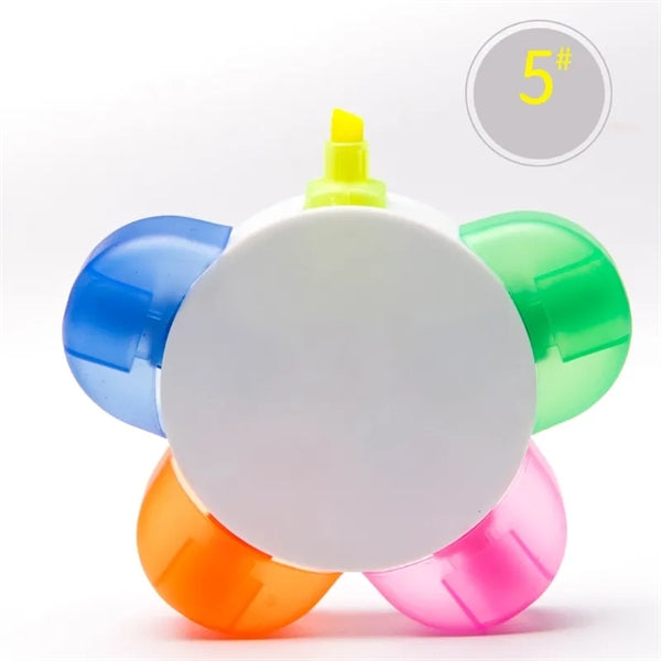 5pcs Petals Highlighters