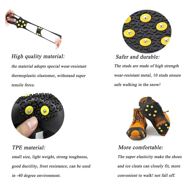 2PCS Anti-Slip Shoe Cover