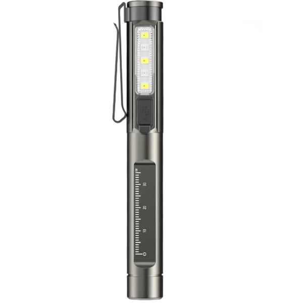 Led Rechargable Pen Lights With Pupil Gauge
