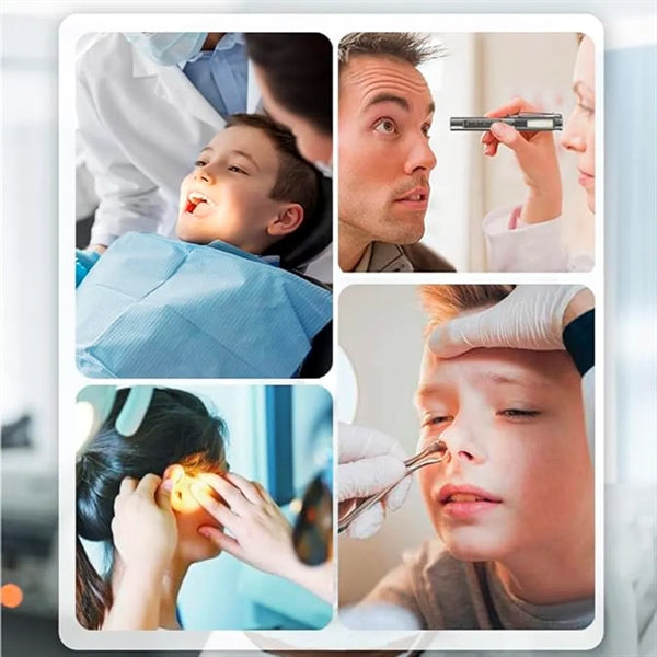Led Rechargable Pen Lights With Pupil Gauge