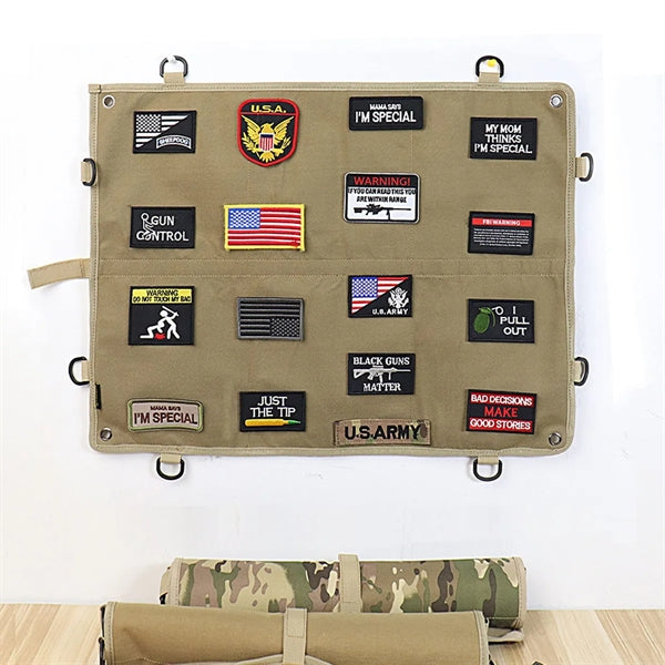 Forubar Tactical Patchs Display Board