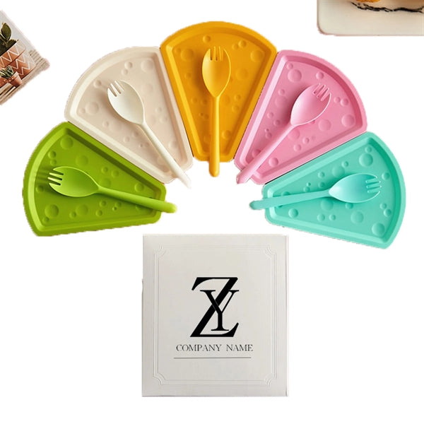Disposable Plastic Cake Cutlery Set