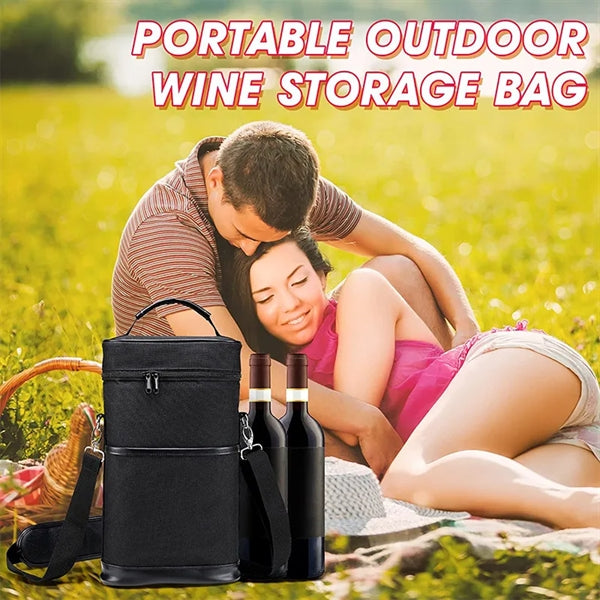 Portable Wine Cooler Bag