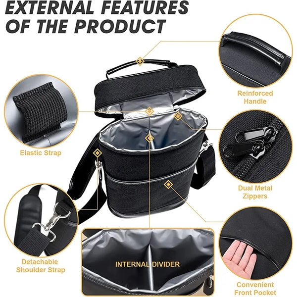 Portable Wine Cooler Bag
