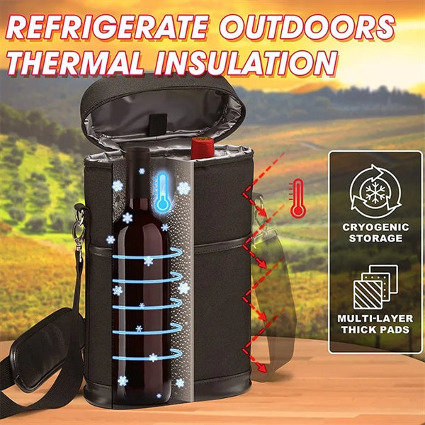 Portable Wine Cooler Bag