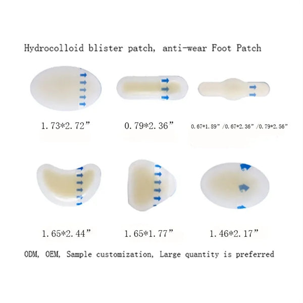 Anti-wear foot patch