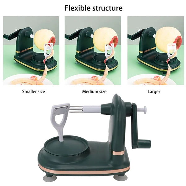 Hand-cranked Peeler Fruit Knife Spiralizer