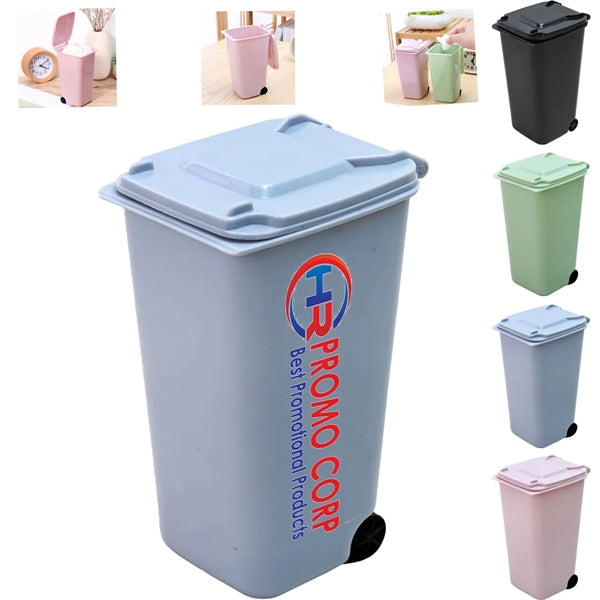 Unique Trash Can Shaped Pen Holder