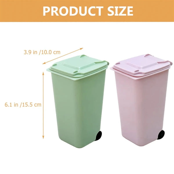 Unique Trash Can Shaped Pen Holder