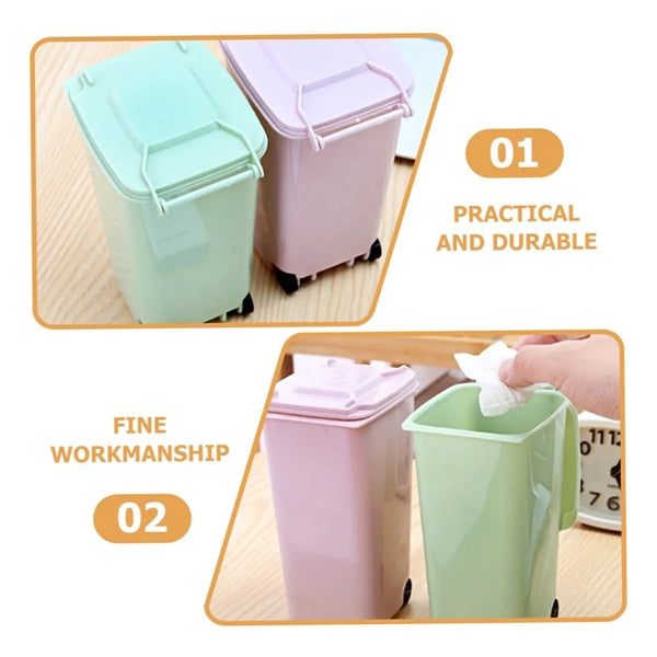 Unique Trash Can Shaped Pen Holder