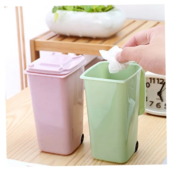Unique Trash Can Shaped Pen Holder
