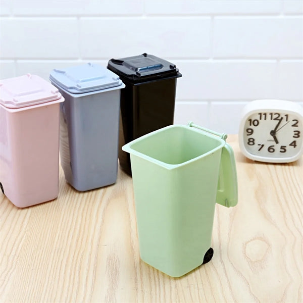 Unique Trash Can Shaped Pen Holder