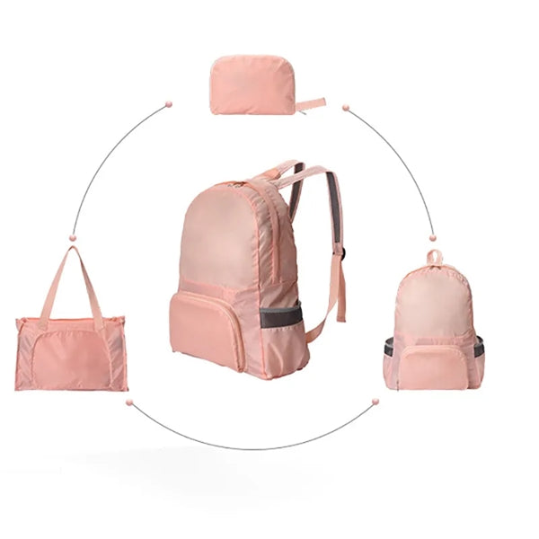 Dual-Use Folding Lightweight Backpack