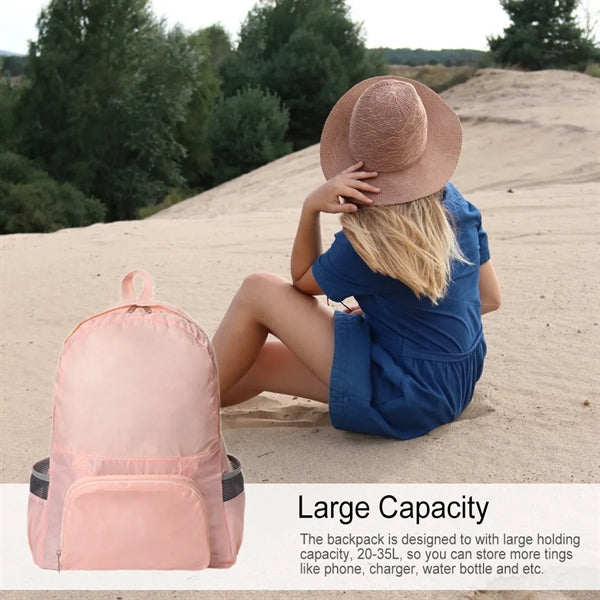 Dual-Use Folding Lightweight Backpack