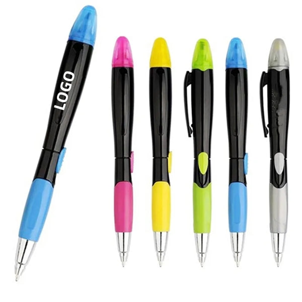 Highlighter Ballpoint Pen