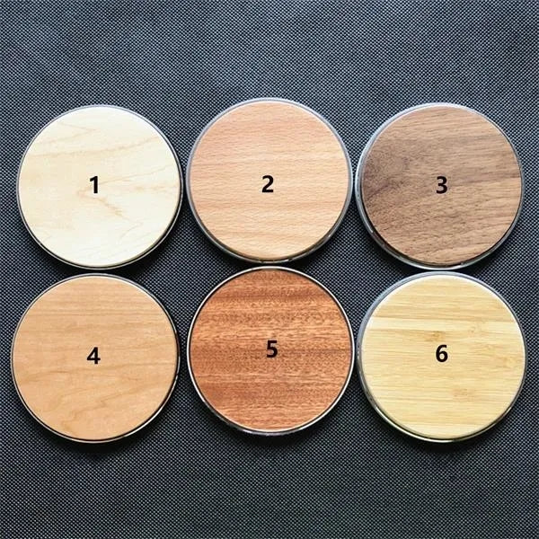 Eco Friendly 15W Fast Wireless Charger QI Pad For Mobile